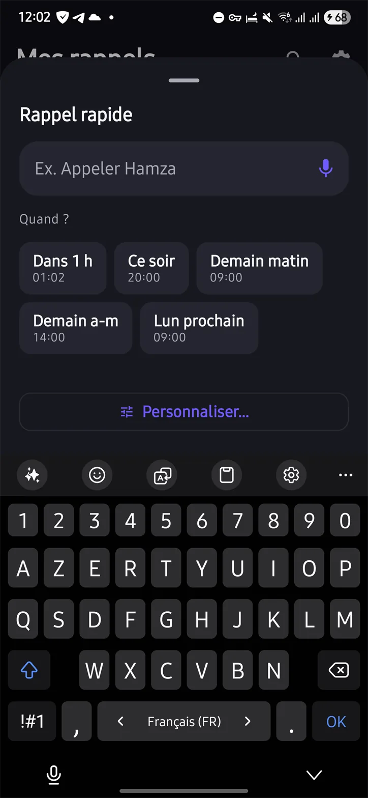 Quick Add Littlab avec presets temporels